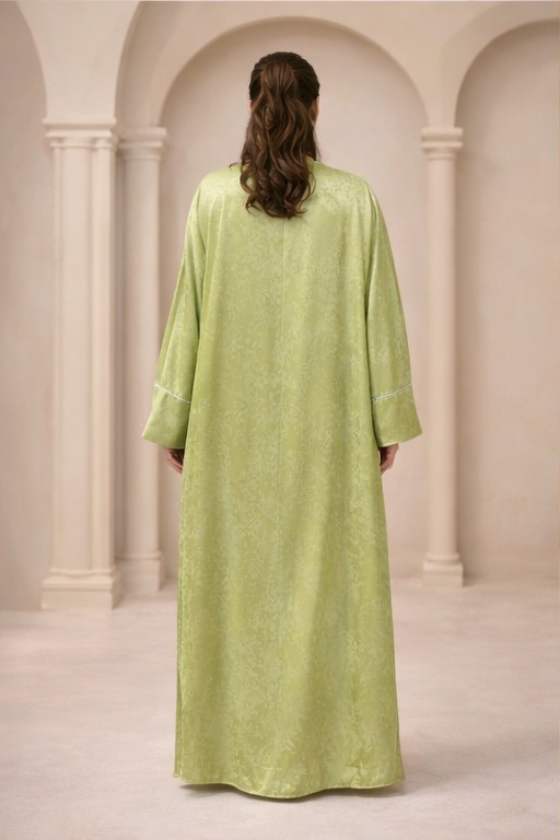 Abaya vert sauge