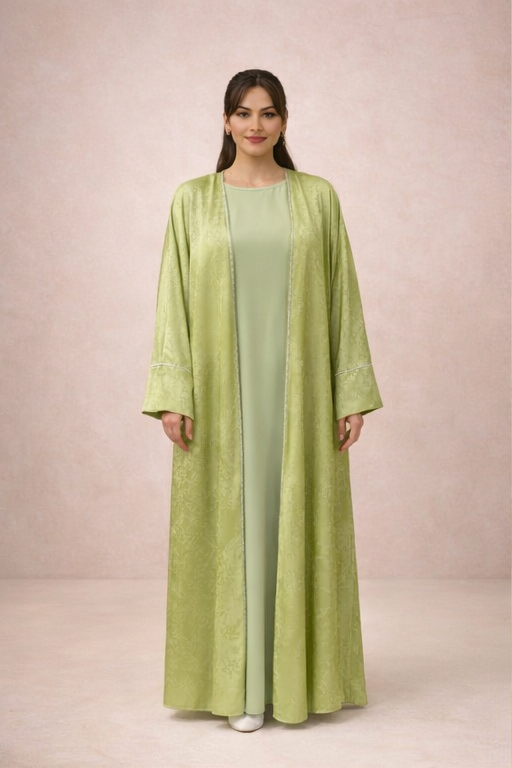 Abaya vert sauge